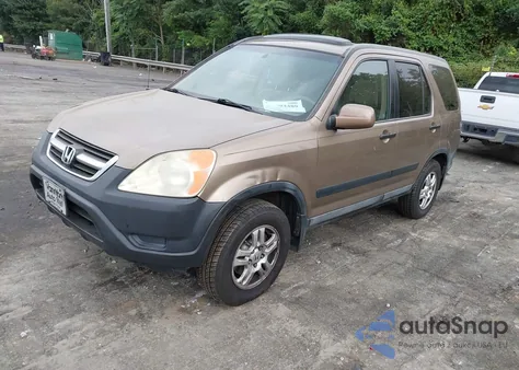 2003 Honda Cr-V Ex из США, поврежденный, VIN SHSRD78823U155114